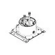 DORNBRACHT-UP-Deckeneinbaukasten-mit-Deckenanbindung-SERIENNEUTRAL-35041970-3504197090 gallery number 1